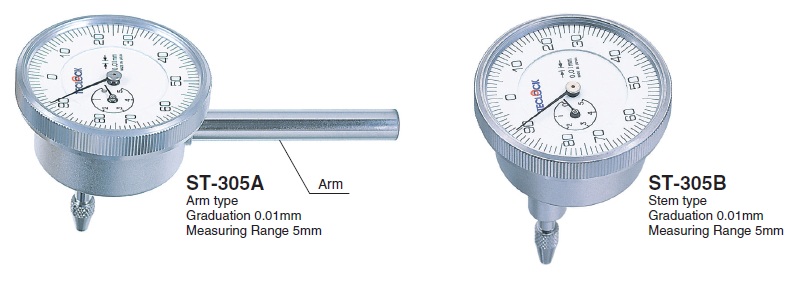 Back Plunger Dial Indicator ST-305A, ST-305B